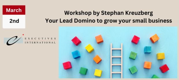 Workshop by Stephan Kreuzberg: Your Lead Domino to grow your small business