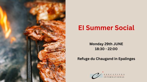 Save the date! EI Summer Social – BBQ at Epalinges Refuge