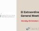 Extraordinary General Meeting (EGM) of Executives International